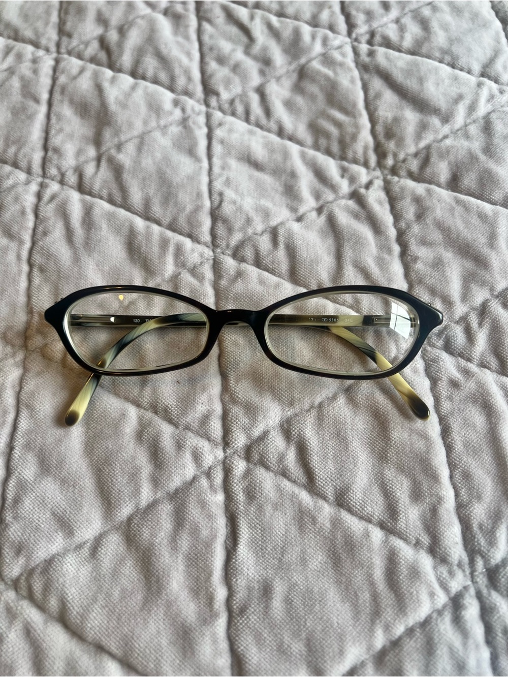 Vintage Valentino 5305 04E Tortoise Eyeglass Frames Only 47-17-130 Italy